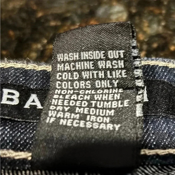 Baccini jeans, straights, Size:10 Patchwork, Embellished, contemporary, Classic - Picture 7 of 7